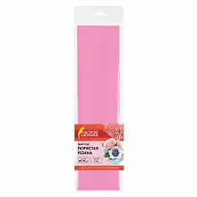 Купить Пористая резина (фоамиран) для творчества, РОЗОВАЯ, 50х70 см, 1 мм, ОСТРОВ СОКРОВИЩ, 661680 — Фото №1