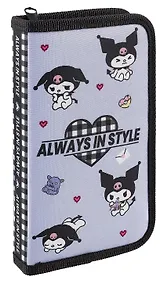 Купить Пенал 1 отделение "Kuromi. На стиле" 19*11 см, полиэстер — Фото №1