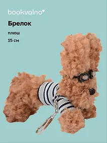 Купить Брелок Собачка в серой кофточке (плюш) (15см) (12-81018-202510-SPT-24) — Фото №1