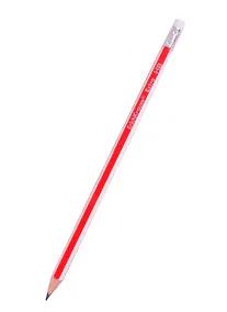 Купить Карандаш Erich Krause, Extra, чернографитный HB с ластиком — Фото №1