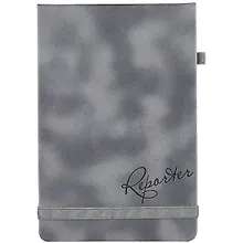 Купить Блокнот «Жатка серо-голубой», 96 листов, 20 х 13 см — Фото №1