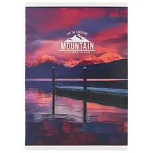 Купить Тетрадь в клетку Academy Style, "Горы на закате", А4, 80 листов, в ассортименте — Фото №1