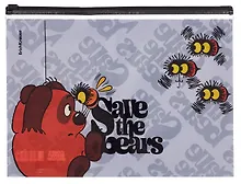 Купить Папка на молнии А5 "Винни-Пух", ассорти, — Фото №1