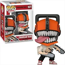 Купить Фигурка Funko POP! Animation Chainsaw Man Chainsaw Man w/(Bloody) Chase (1677) (Fun80324) — Фото №1