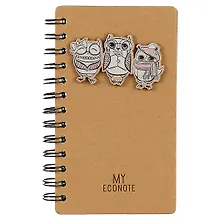 Купить Записная книжка «My econote. Совы. Be awesome», 200 страниц — Фото №1
