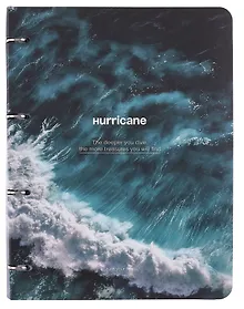 Купить Тетрадь «Ocean», А4, 120 листов в клетку, ураган, на кольцах — Фото №1