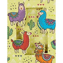 Купить Записная книжка в коробочке с замочком «Лама», 50 листов, А5 — Фото №1