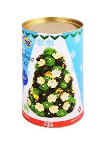 Купить Набор для творчества Волшебная мастерская Елочка из сизаля  Рождество (желто- зеленая) — Фото №1