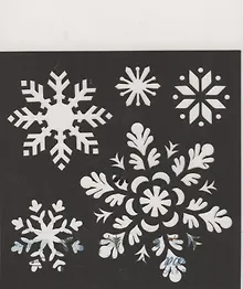 Купить Трафарет для творчества "Снежинки" — Фото №1