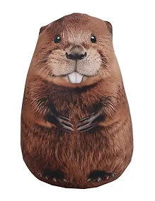 Купить Подушка декоративная антистресс Бобёр (30х20) (АН2025-20) — Фото №1