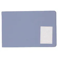 Купить Еженедельник недат. 64л 160х105 "NUANCES" дымка, 7Б, иск.кожа, тв.переплет, тонир.блок, нашивка с тисн.фольгой, скругл.углы, ляссе, инд.уп — Фото №1