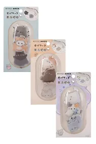 Купить Набор значков Котики Cute (3шт) (ПВХ) (4см) (12-81541-202510-SPT-39) (ассорти) — Фото №1