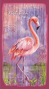 Купить Записная книжка, Феникс+,  А6 недат. "Ноутбук. Розовый фламинго" 192стр. твердая обложка — Фото №1
