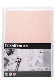 Купить Бумага миллиметровая А3 20л рыжая сетка, пластик.папка, ErichKrause — Фото №1