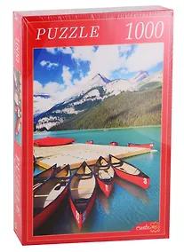 Купить Пазл 1000 эл. Красные лодки у гор ГИ1000-7863 — Фото №1