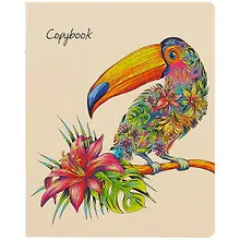 Купить Тетрадь в клетку Феникс+, "Цветочные фантазии", 48 листов, в ассортименте — Фото №1