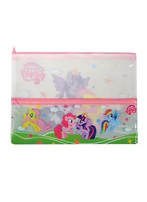 Купить Папка для тетрадей А4 "My Little Pony" на молнии сверху, с карманом, Proff — Фото №1