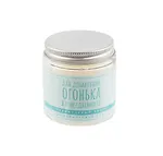 Купить Свеча ароматическая в стеклянной баночке серия Цитаты Для добавления огонька в повседневность (карамельный кокос) (пастель) (6х6) (100мл) — Фото №1