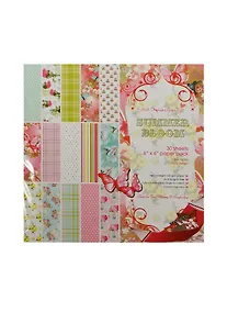 Купить Бумага д/скрапбукинга Summer bloom (11022907) (15х15см) (30л.) (15 дизайнов по 2л.) (упаковка) — Фото №1