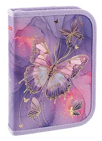 Купить Пенал 1 отделение "Butterfly" 19*13 см — Фото №1