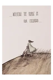 Купить Открытка одинарная "the roads of our childhood" — Фото №1