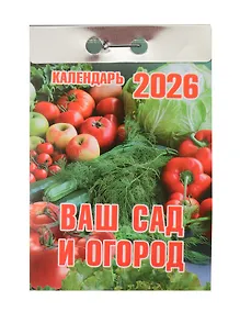 Купить Календарь отрывной 2026г 77*114 "Ваш сад и огород" настенный — Фото №1