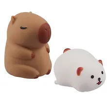 Купить Набор Антистресс мяшка Котик в пластиковой коробке (15-01839-7584) (3+)+Антистресс мяшка Капибара (упаковка) (15-2255-8788) — Фото №1