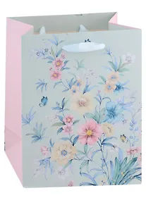 Купить Пакет А5 23*18*10 "Цветочная красота" жен., бум.мат.ламинат — Фото №1