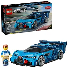 Купить 77253 Конструктор LEGO Speed Champions Cпортивный автомобиль Bugatti Vision GT Hyper, 284 деталей, возраст 9+ — Фото №1