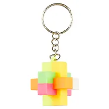 Купить Брелок головоломка Крест (пластик) 12-02270-23-6 — Фото №1