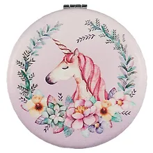 Купить Зеркало круглое Единорог (6см) (ПВХ бокс) — Фото №1