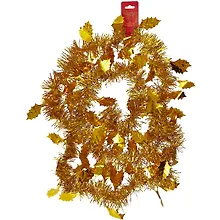 Купить Новогодняя мишура «Золотые листья», 2 м — Фото №1