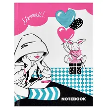 Купить Записная книжка А6 48л лин. "МЕЧТАЙ" тв.переплёт, полноцв.печать, глянц.гологр.ламинация — Фото №1