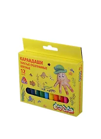 Купить Карандаши цветные Каляка-Маляка, короткие 12 цветов — Фото №1