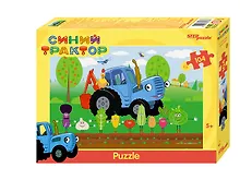 Купить Пазл 104 "Синий трактор" (Биг Папа) — Фото №1