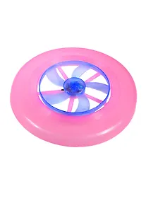 Купить Летающая тарелка свет. с вращ. колесом (эл-ты пит. в компл.) (63629) (3+) (упаковка) (Наша игрушка) — Фото №1