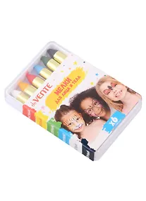 Купить Мелки для грима лица и тела "deVENTE" 6 классических цветов — Фото №1