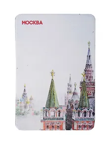 Купить Магнит картон карандаш Вид на Красную площадь (Москва) (МК/201/021) — Фото №1