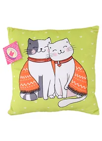Купить Мягкая игрушка подушка "Сплюшка. Сладкая парочка. Коты с шарфиком" — Фото №1