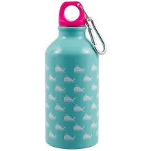 Купить Бутылка с карабином Киты (металл) (400мл) (12-16107-A400-A1) — Фото №1