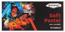 Купить Пастель сухая 12цв художественная, к/к, ACMELIAE — Фото №1