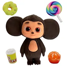 Купить Фигурка Чебурашка, мятный пончик, 5 аксессуаров, Funky Toys, (4х16х22), (CHE2405-3) — Фото №1