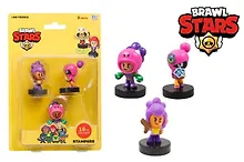 Купить Штампики Brawl Stars, Шелли, Роза и Тара, (5см), (BRW5020B) — Фото №1