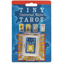 Купить Таро Аввалон, Universal Waite Tarot Key Chain Универсальное Таро Уэйта брелок для ключей (карты+инструкция на англ — Фото №1