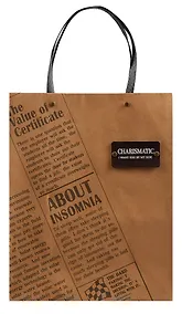 Купить Пакет А4 32*26*12,5 "Charismatic" нейтр. бум.мат — Фото №1