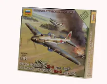 Купить Сборная модель Советский самолет Ил-2, 6125, Звезда — Фото №1