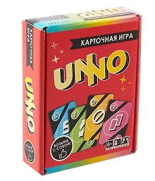 Купить Настольная карточная игра "UNNO" — Фото №1