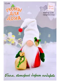 Купить Набор для творчества Серия "Гномы для дома" Гном, который дарит подарки — Фото №1