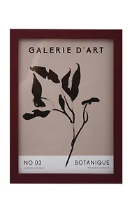 Купить Фоторамка 13*18 "Галерея" бордовое дерево — Фото №1