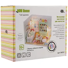 Купить Интерьерный конструктор для творчества Румбокс Hongda MiniHouse Чай вдвоём M012 — Фото №1